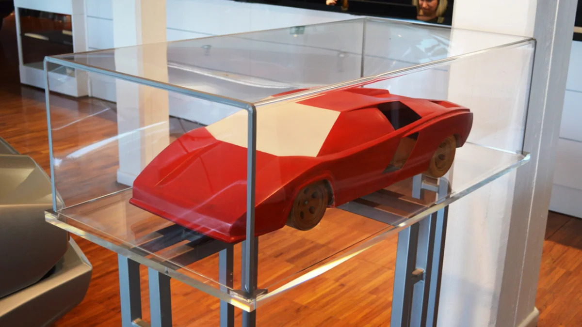 Lamborghini Countach styling model