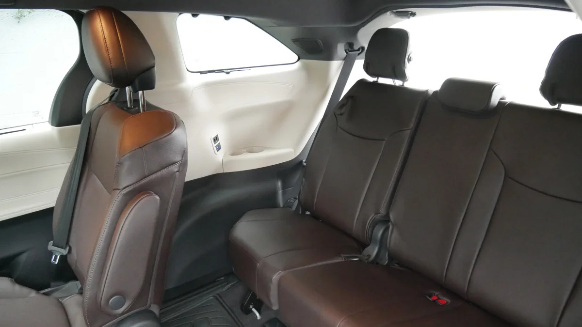2021 Toyota Sienna interior third row