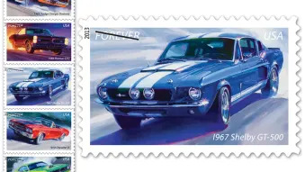 USPS Muscle Cars stamp designs
