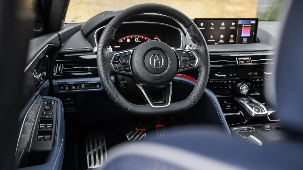 2022 Acura MDX Type S interior from driver
