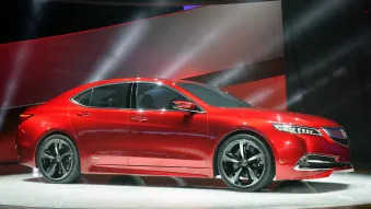 2015 Acura TLX Prototype: Detroit 2014