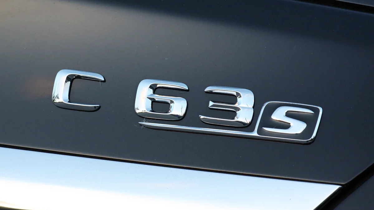 2015 Mercedes-AMG C63 S badge
