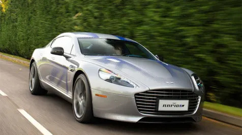 <h6><u>James Bond going electric in next film with Aston Martin Rapide E</u></h6>