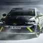 Opel Corsa-e rally car exterior
