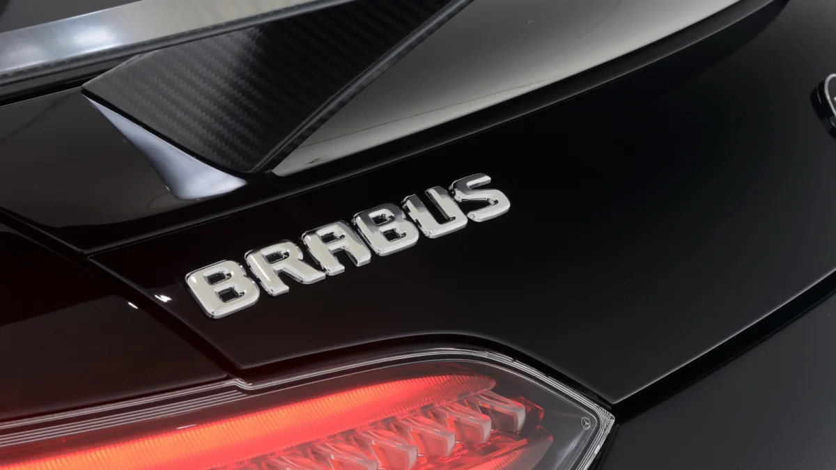 Mercedes-AMG GT by Brabus studio nameplate badge