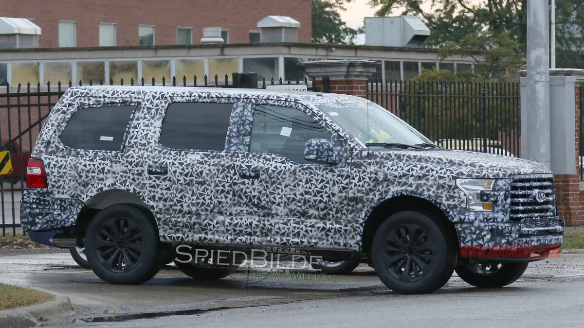 2018 Ford Expedition prototype side