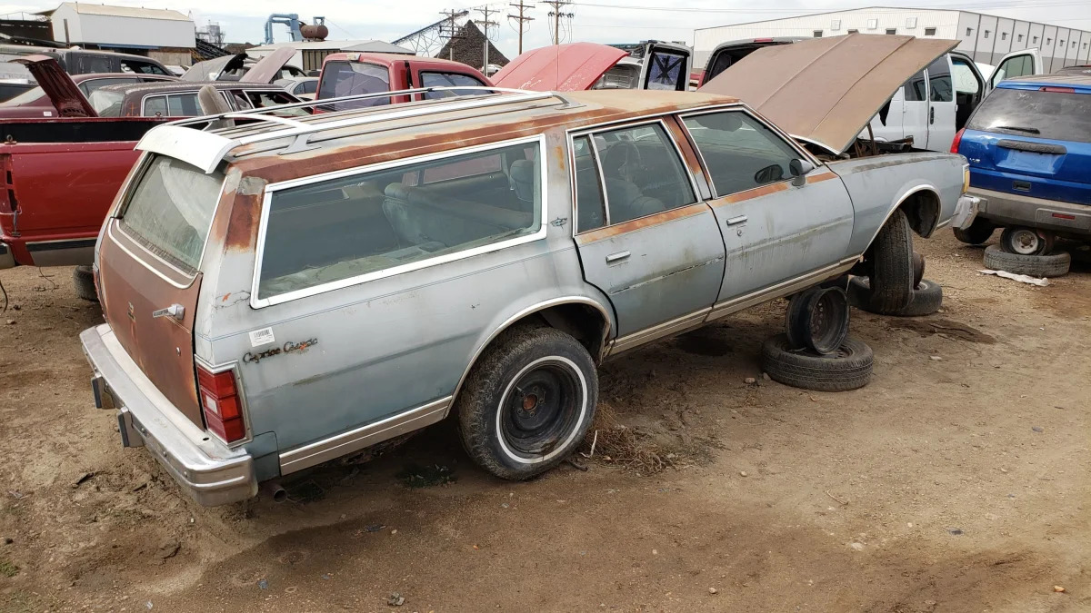 99 - 1979 Chevrolet Caprice wagon in Colorado Junkyard - Photo by Murilee Martin