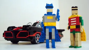 '66 Batmobile in Lego, custom build by Lino M.