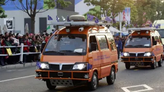 Driverless Electric Van Expedition Arrives in China