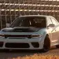 The 2023 Dodge Charger Scat Pack Widebody is powered by the 392-