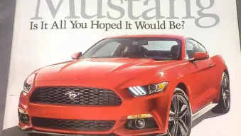 2015 Ford Mustang: Autoweek Leak