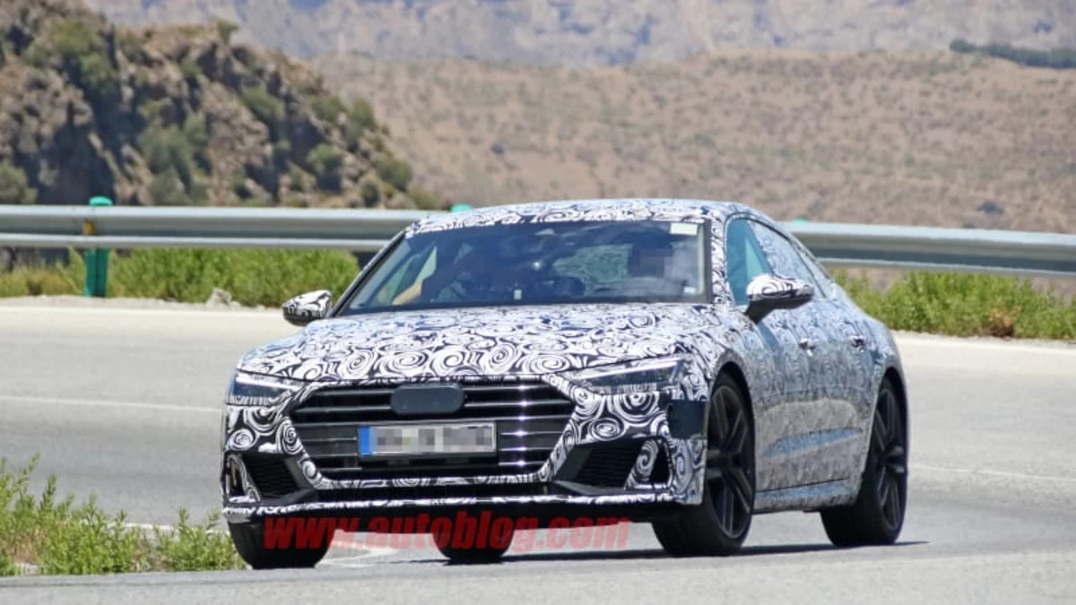 Next-gen Audi S7 looking hot in Southern Europe