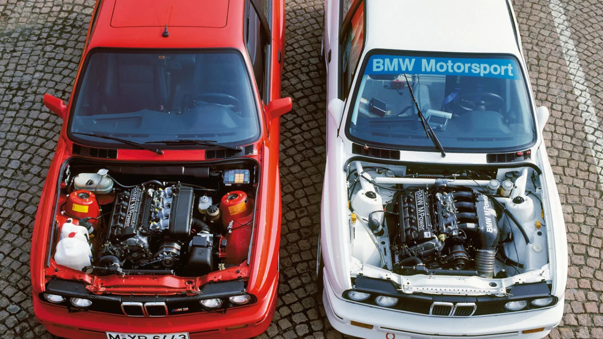 BMW M3 E30 street and race car 1987