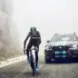 jaguar f-pace prototype fog cycling bike