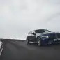 2020 Mercedes-AMG GT 63 S Sedan snow road driving