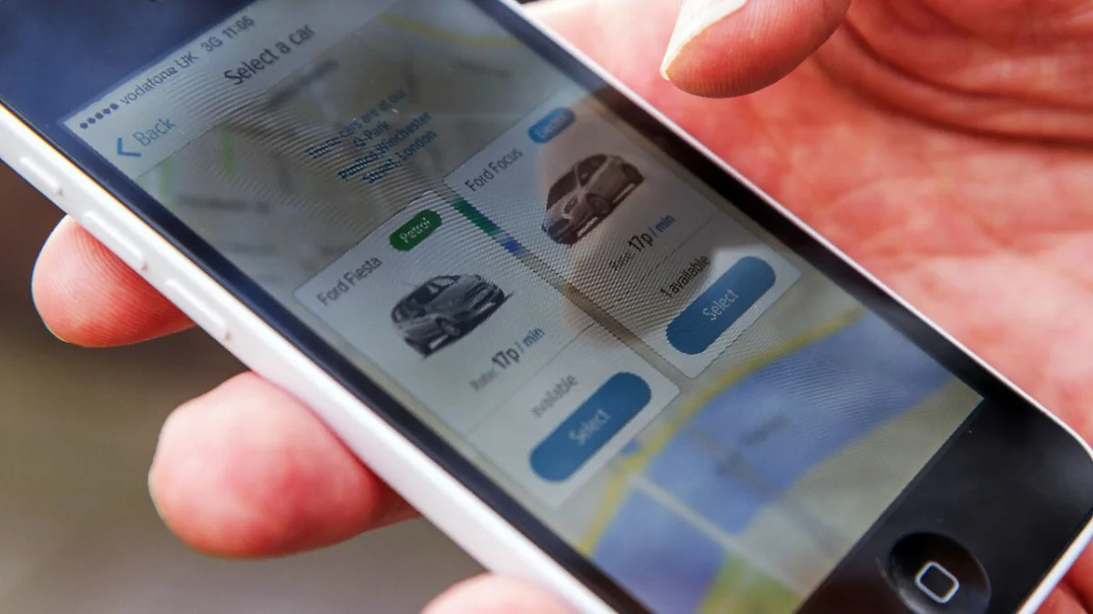 ford godrive carsharing in london booking