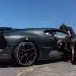 Bugatti Divo hot weather testing
