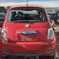 27 - 2012 Fiat 500 in Colorado wrecking yard - photo by Murilee Martin