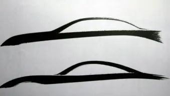 Infiniti M Coupe Sketches