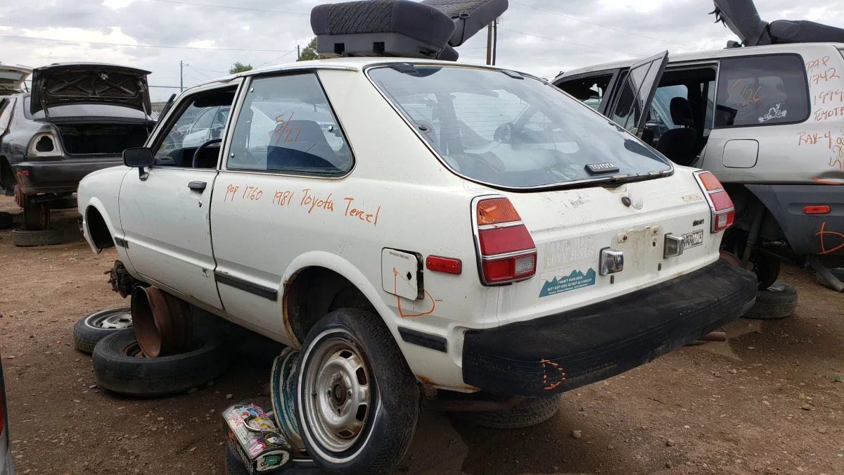 41 - 1981 Toyota Tercel in Colorado junkyard - photo by Murilee Martin