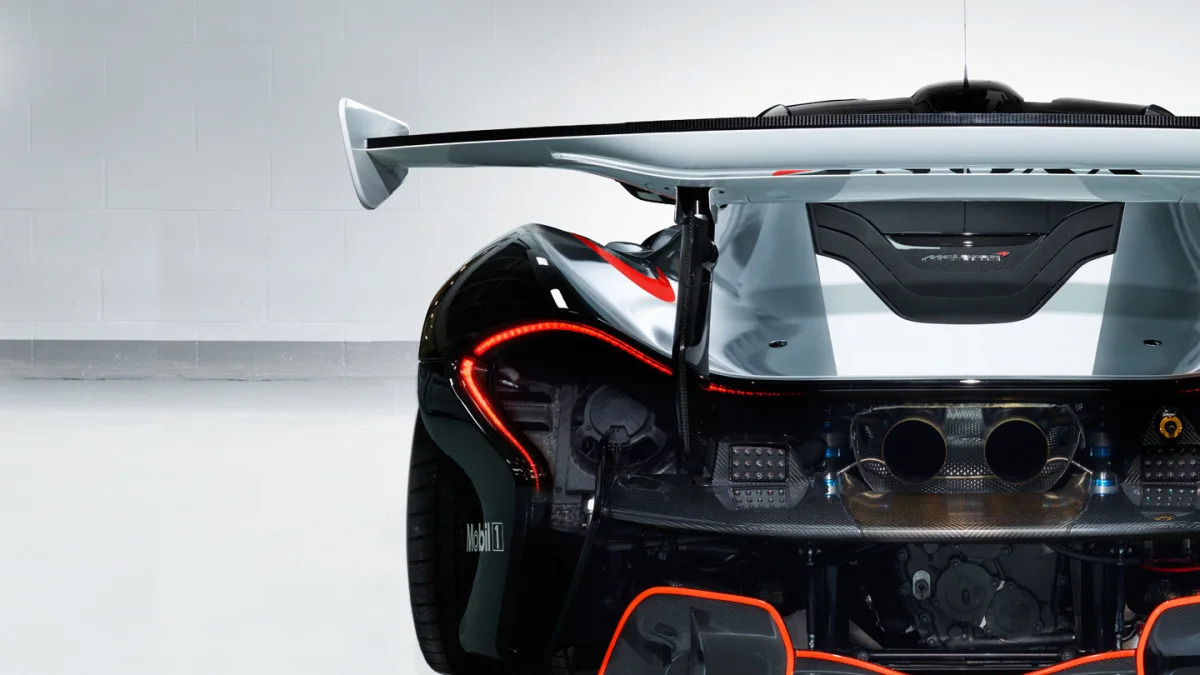 McLaren P1 GTR rear