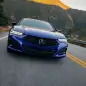 2024 Acura TLX A-Spec action front