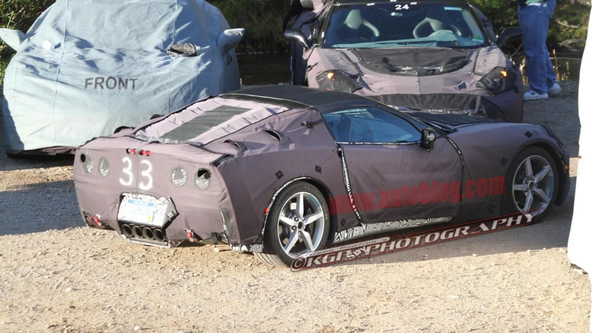 2014 Chevrolet Corvette C7 spy shots
