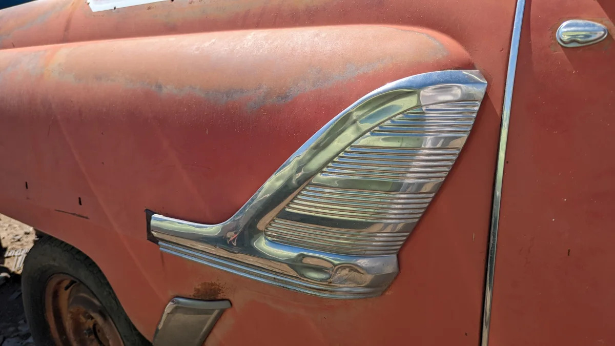 28 - 1955 Mercury Monterey in Colorado junkyard - Photo by Murilee Martin