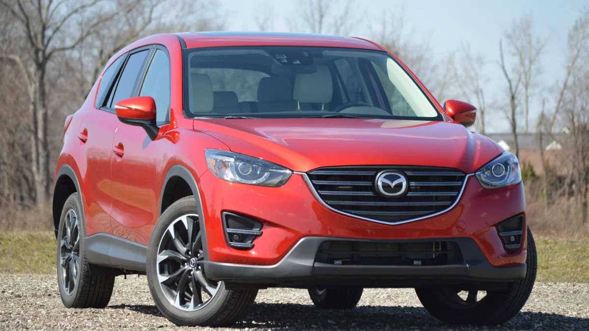 2016 Mazda CX-5 soul red front grille country