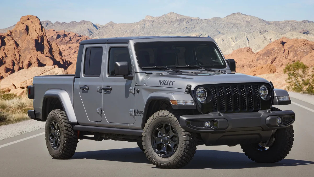 2021 Jeep� Gladiator Willys front 3/4