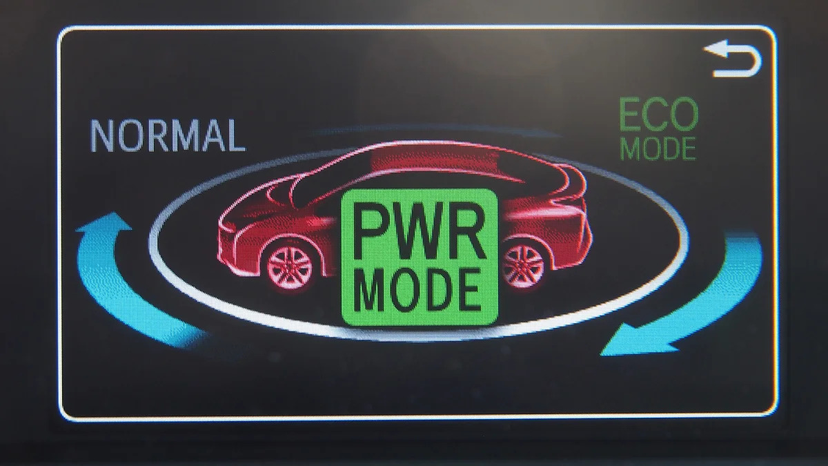 2016 Toyota Prius power mode