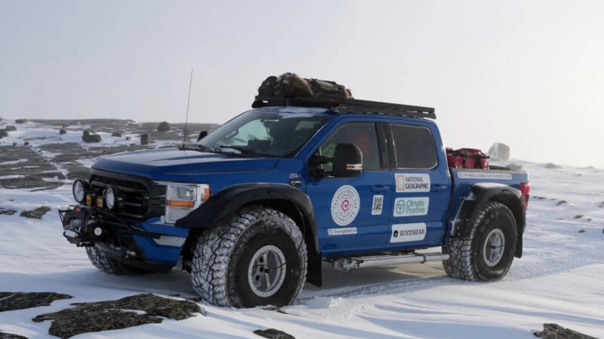 Ford F-150 Arctic Trucks ocean recovery 05