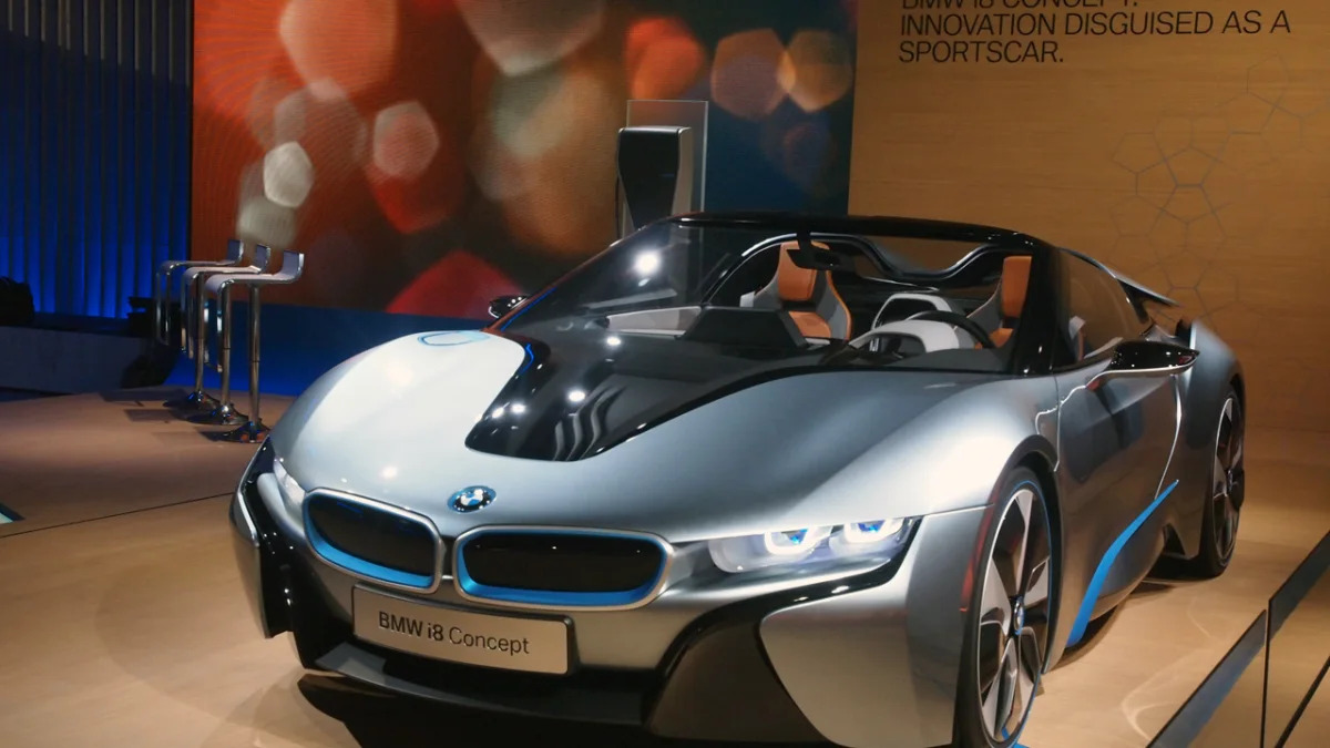 BMW i Born Electric Tour stop in NYC i8