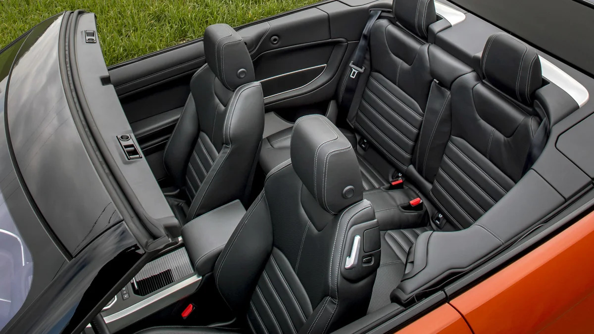 2017 Land Rover Range Rover Evoque Convertible seats