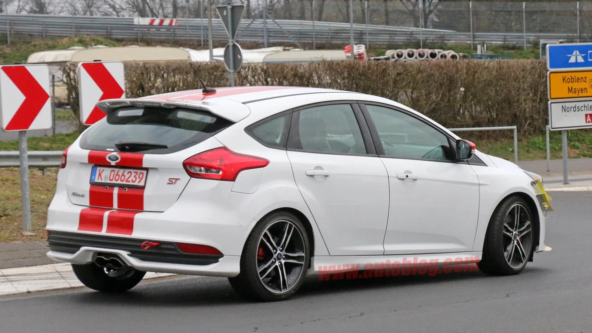Ford Focus ST280 prototype rear 3/4