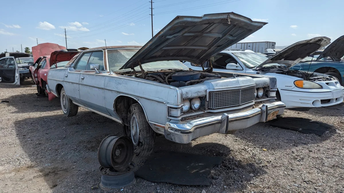 58 - 1973 Mercury Marquis in Arizona junkyard - photo by Murilee Martin