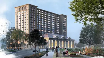 Ford Michigan Central Station renderings