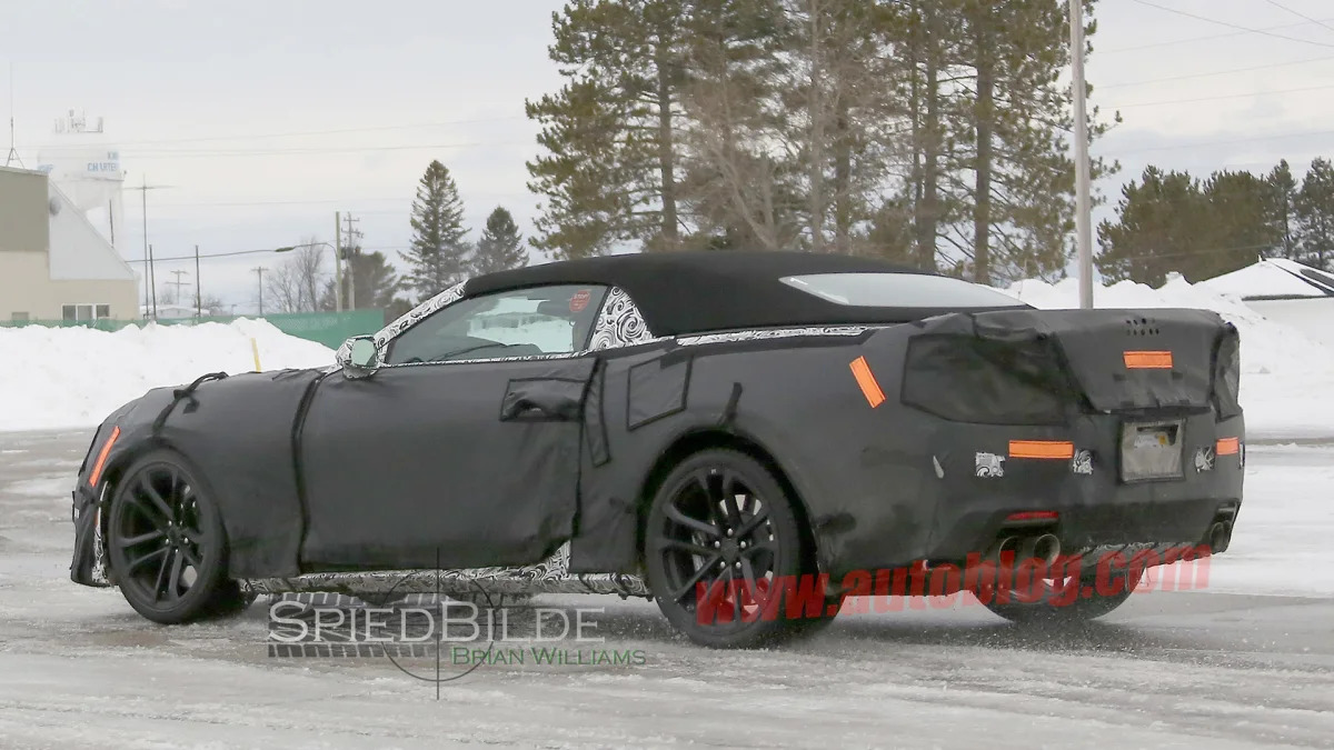 chevy camaro zl1 exhaust tail spied
