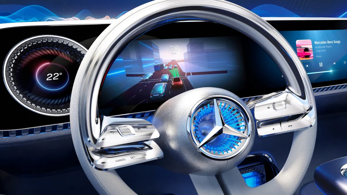 Mercedes-Benz MB.OS infotainment system