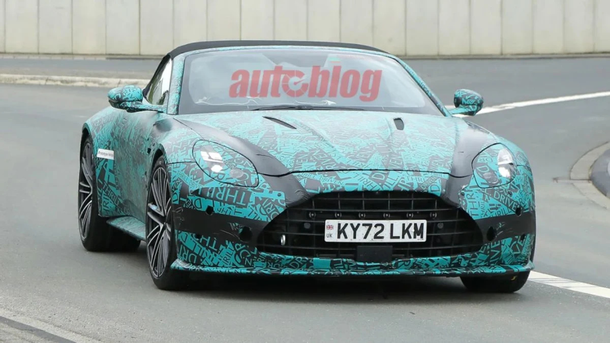 Aston Martin Vantage V8 refresh teased before February 12 debut