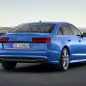 2017 Audi A6 static rear 3/4