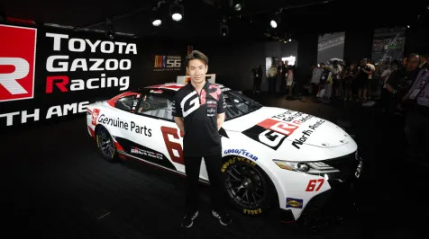 <h6><u>Kobayashi to make NASCAR debut as 1st Japanese driver to race with Toyota in Cup Series</u></h6>