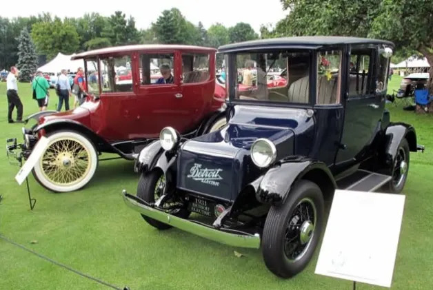 detroit electric ev at Concours d'Elegance of America 2013