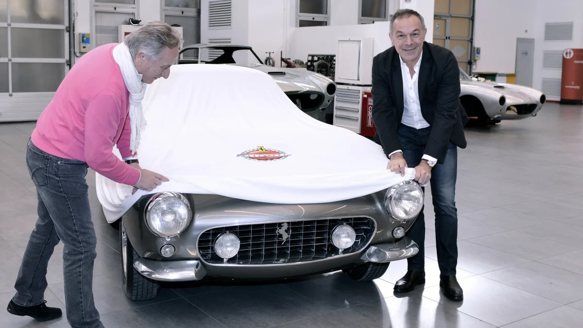 Ferrari 250 GT SWB Berlinetta Competizione classiche unveiling