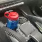 2024 Mercedes-AMG GLE 63 S Coupe - front cupholder with Nalgene