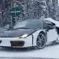 Ferrari Dino Spy Shot snow