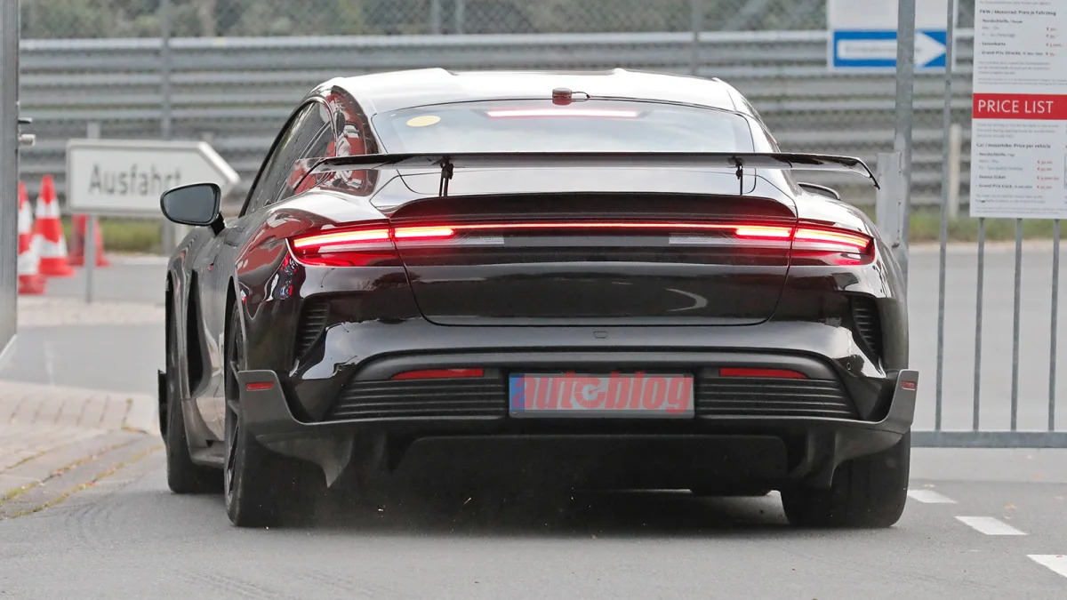 Porsche Taycan Turbo GT prototype