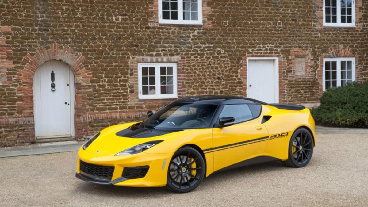 Lotus Evora Sport 410 will come to North America this year