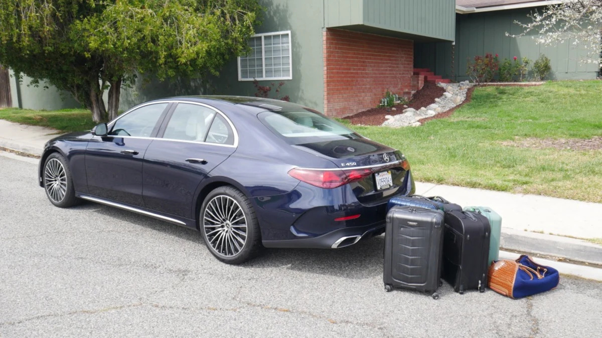 Mercedes-Benz E-Class Luggage Test: How big is the trunk?