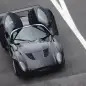 Zagato Mostro Maserati on track parked top front 3/4 doors